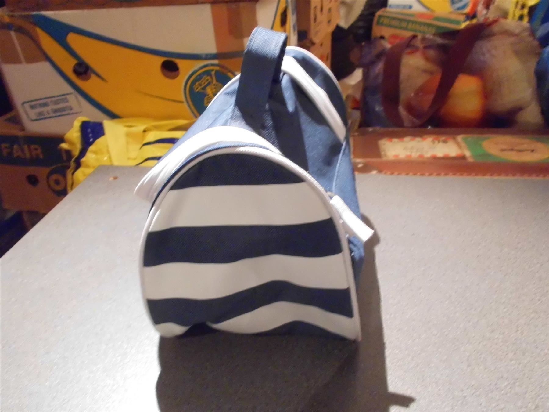 Borse: Tasche blau/weiss gestreift, klein – Usato da Zürich venduto da abraxas1291 1