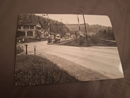 Historisches Foto Bahnhof Steg SBB