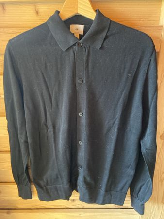 H&M Herren Strickjacke, schwarz, Grösse S, Top Zustand!