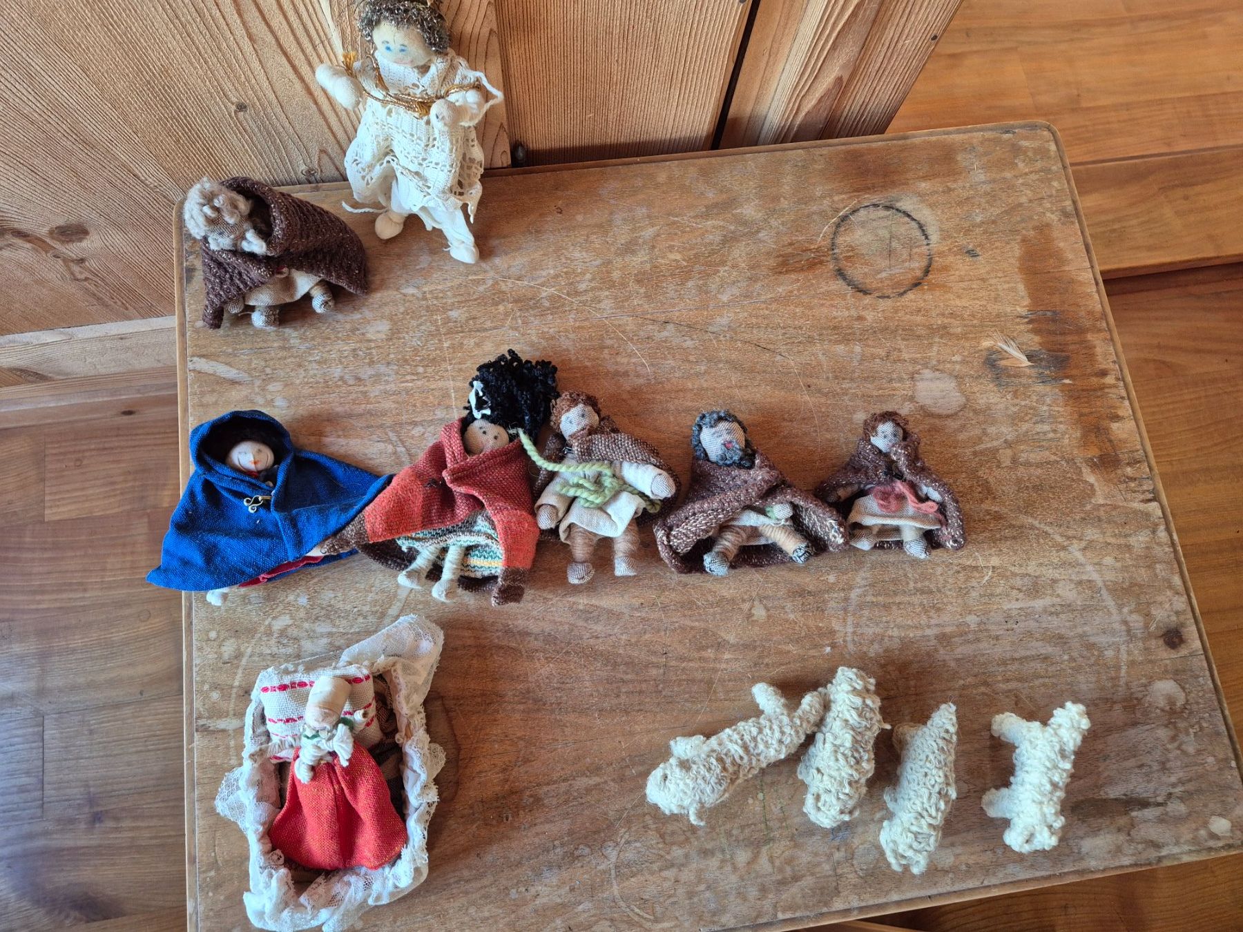 Statuette: handgemachte alte Püppchenn Set – Usato da Buchs SG venduto da MStBu 6