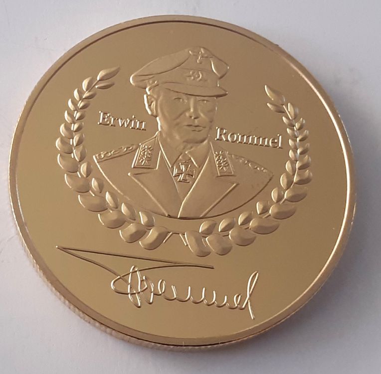 Deutsche Wehrmacht Medaille Erwin Rommel (Neu (gemäss Beschreibung)) in ...