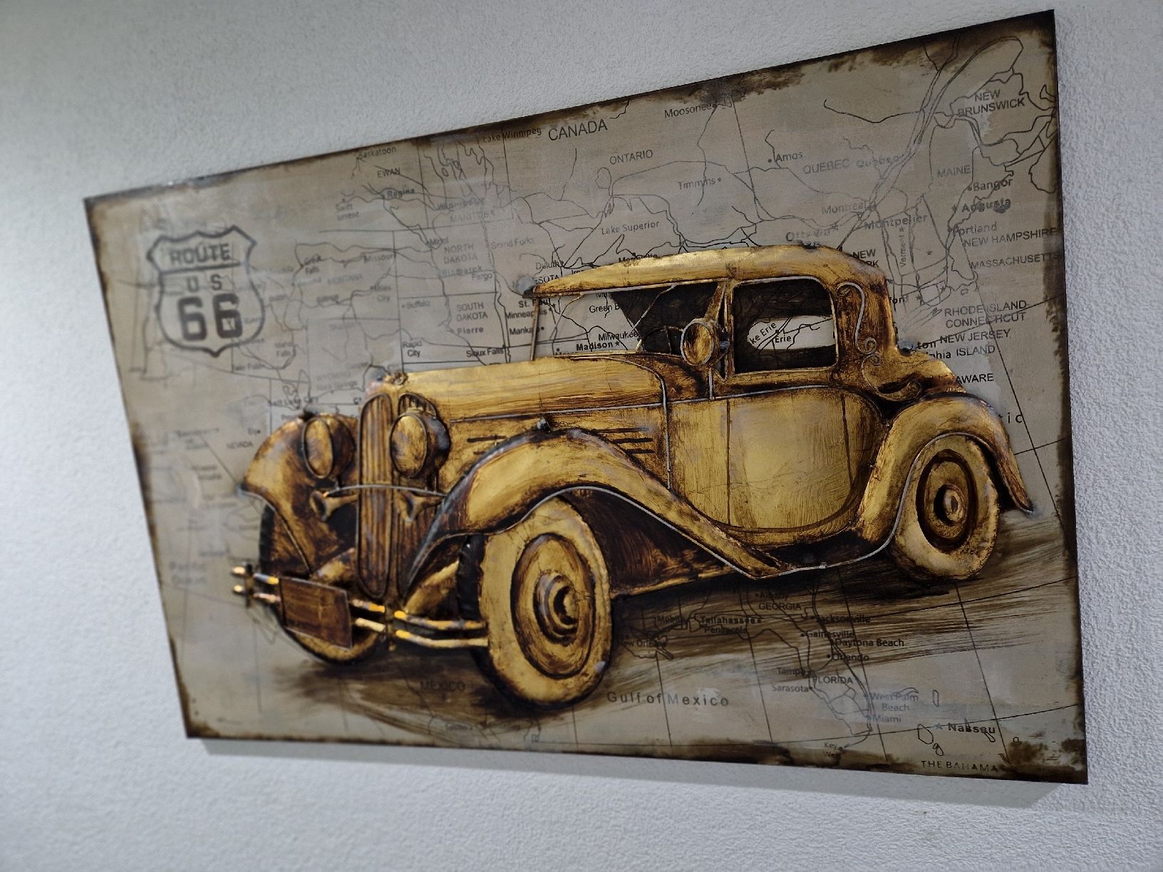 Foto & Immagini: Metallbild Oldtimer Route 66 – Usato da Hindelbank venduto da MRoeth1