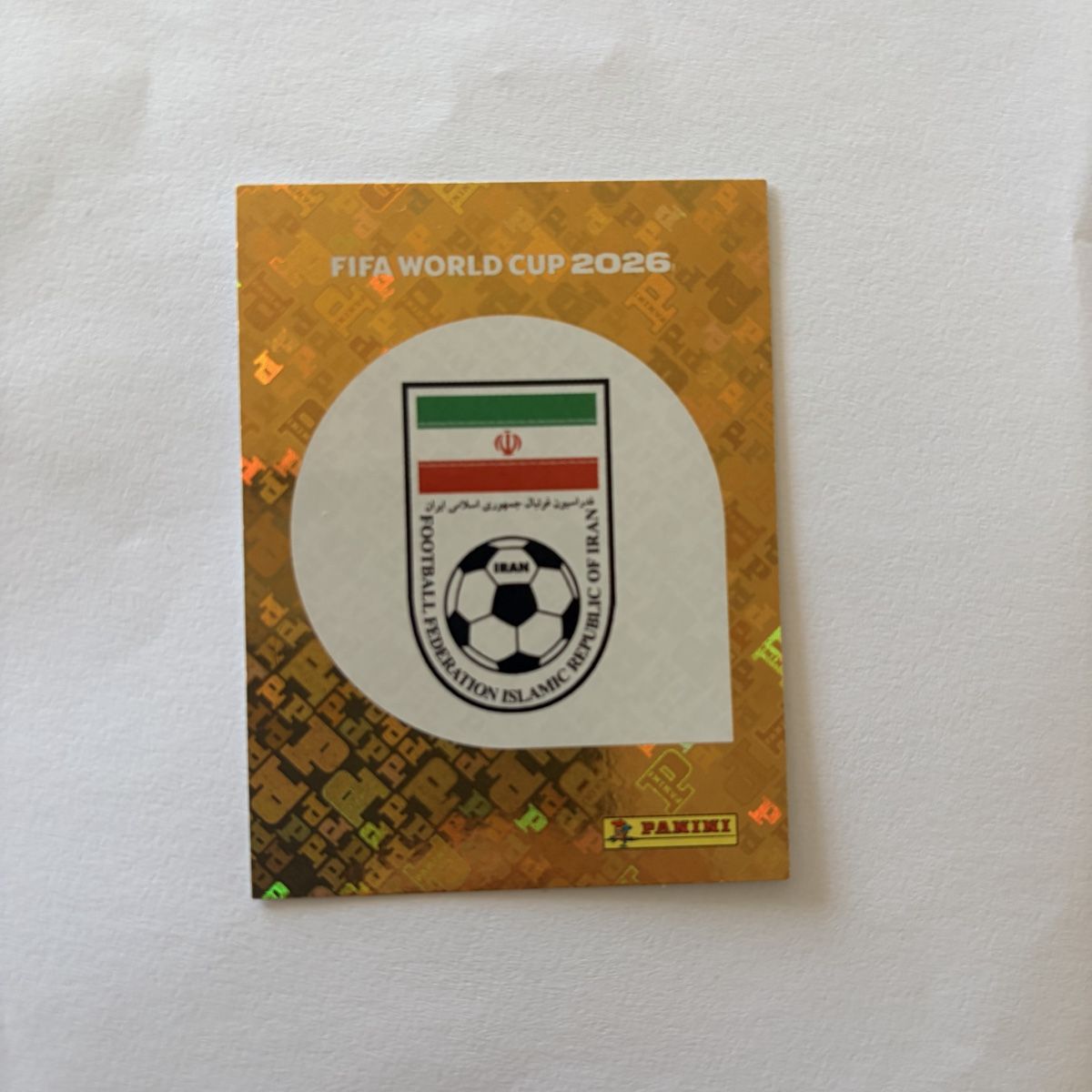 Panini Album: Panini IRN 1 – Nuovo (secondo la descrizione) da Avenches venduto da Myth_Cloth