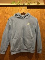 hellblauer Hoodie