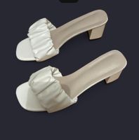 Weisse Absatzschuhe in Grösse 39