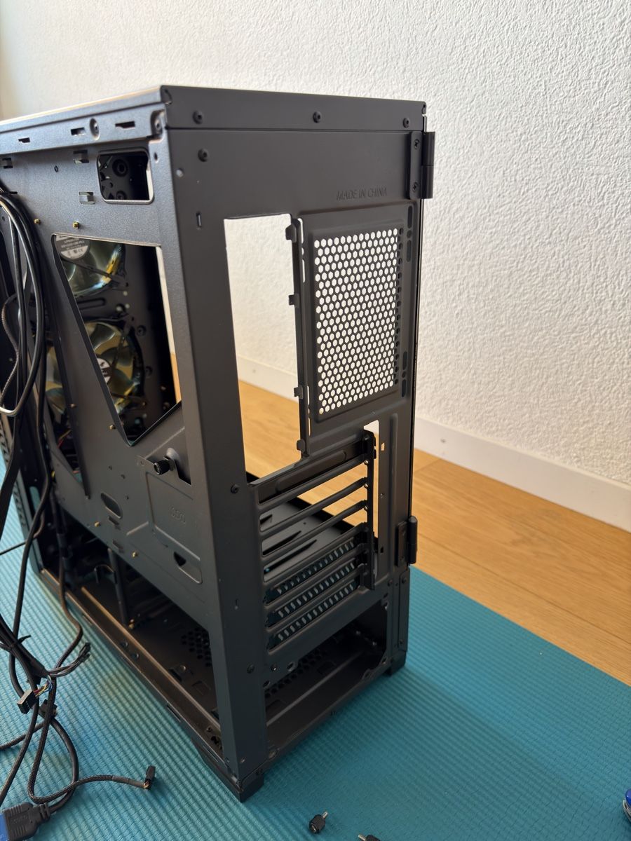 Gehäuse: PC Gehaeuse mit Glasfront schwarz – Gebraucht aus Zollikofen von cedi52 4