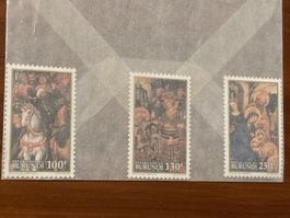 Burundi Briefmarken, Weihnachten 1992, 3er Set, Top!