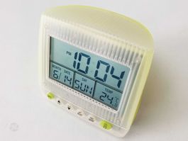 Vintage 1990s Wecker im Apple iMac G3 Design Alarm Clock