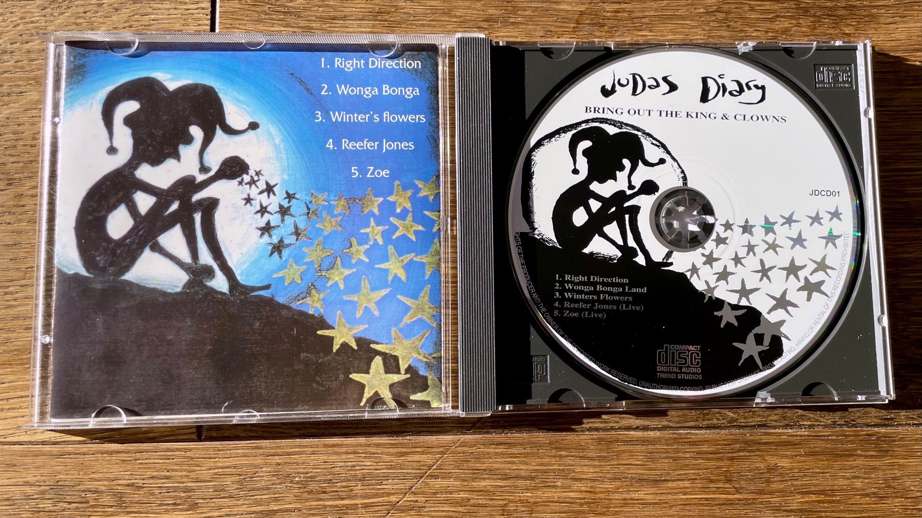 CD: Judas Diary - Bring out the King & Clowns - CD – Usato da Pontresina venduto da il-bain 2