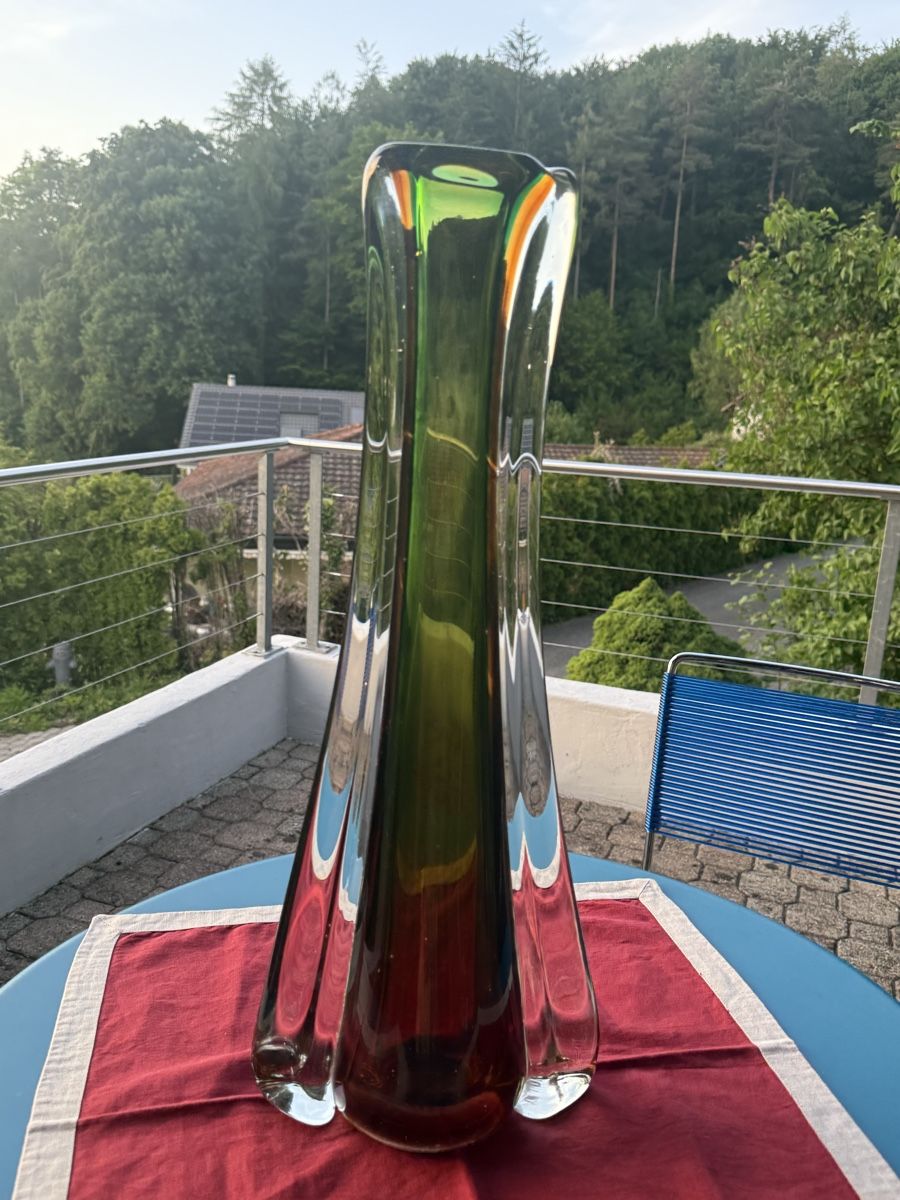 Vasi & Recipienti: Vintage Vase aus Glas,  – Usato da Aarburg venduto da Schatzaffe 1