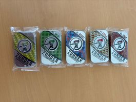 Lot de 5 boîtes Zunder ZAHNSTOCHER - 5er-Pack