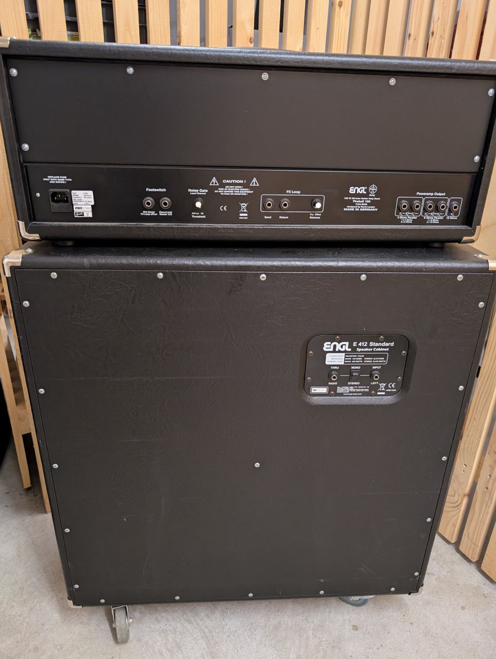Engl Amplificatori: Engl Fireball 100 + Box E412SG-B + Koffer Gator G-901 – Usato da Arth venduto da hertus 1