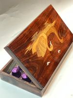 Edelholz Schatulle für Kaffeekaspeln Geschenkidee!!!