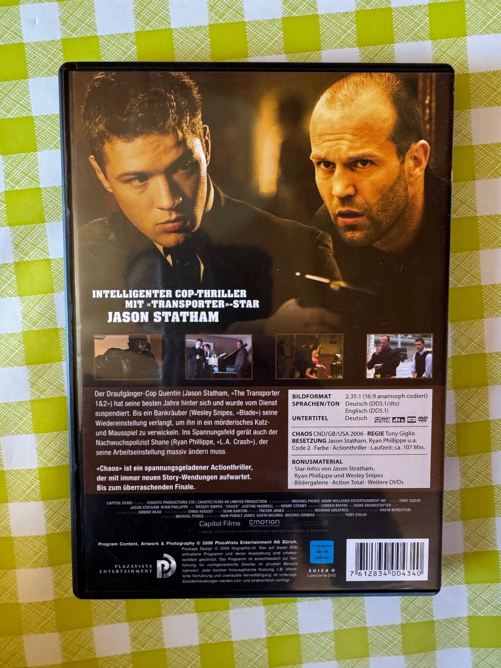 Alle DVDs: Chaos - DVD – Gebraucht aus Giswil von michivonah 1