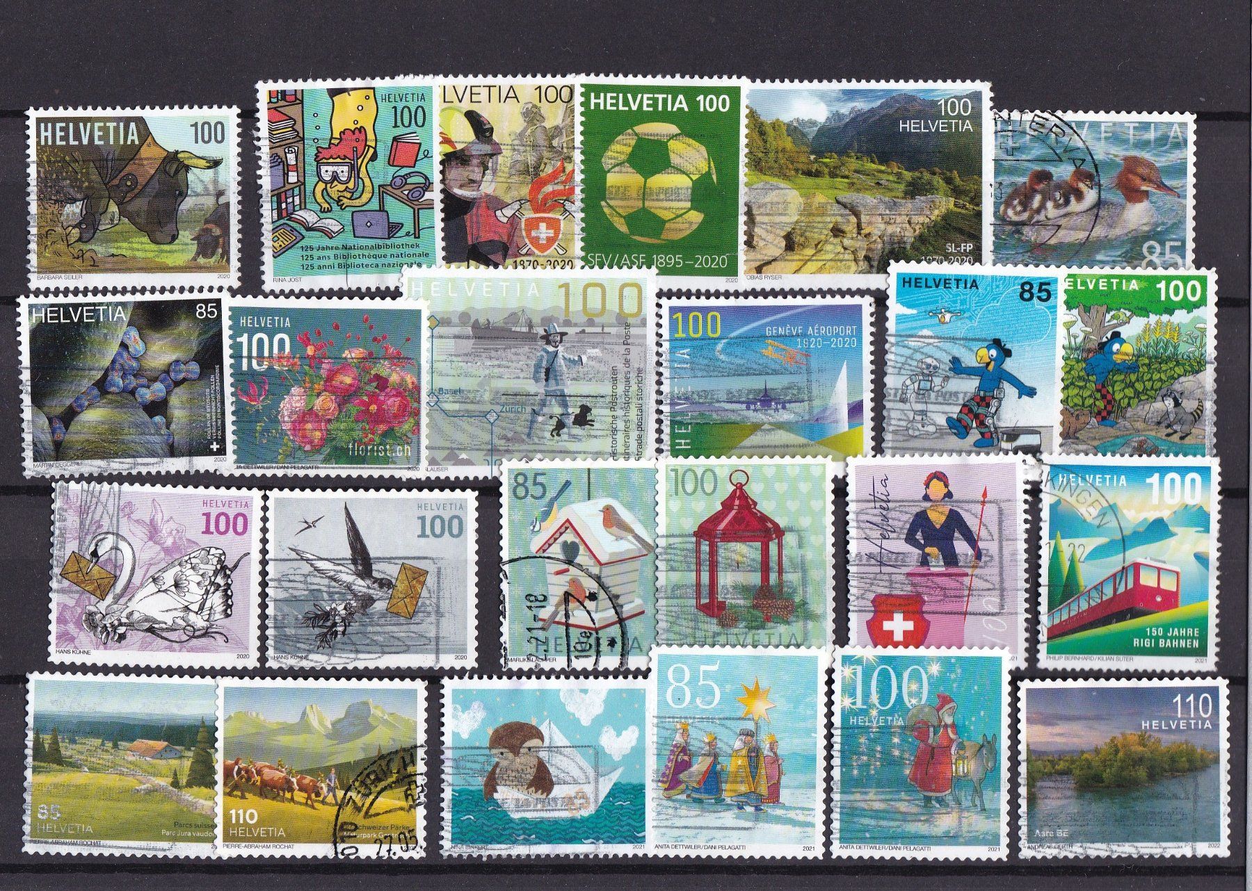 Alle Briefmarken: CH Briefmarken Lot ab 2014 – Gebraucht aus Münchwilen AG von Nesar 3