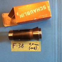 7.0mm Schaublin Druck Spannzange F38 76-72 164E