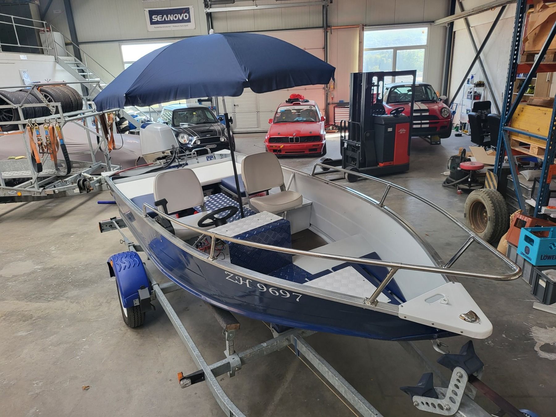 Italmarine Barche: Alu-Boot, kompl.restauriert inkl.neuer Blache Winterlager27 – Nuovo (secondo la descrizione) da Hallwil venduto da Dracco 1