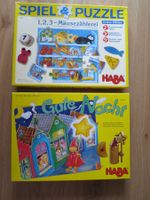 2 HABA Spiele PUZZLE ab 2.5 Jahren