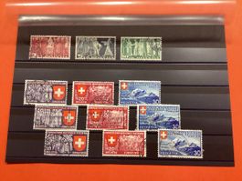 🇨🇭Briefmarken Landesausstellung 1939