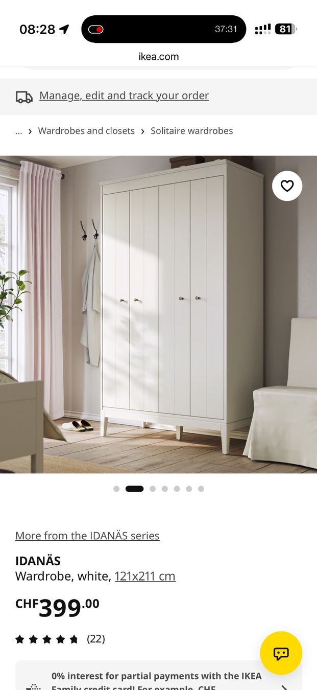 Ikea Schränke: IDANAS WARDROBE – Gebraucht aus Meilen von ser_2628 5