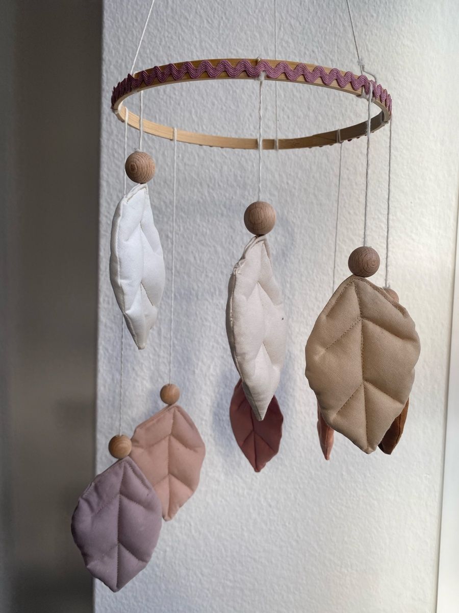 Jouets: Handmade Baby Mobilé Leaf – D'occasion à Zürich par surfflake