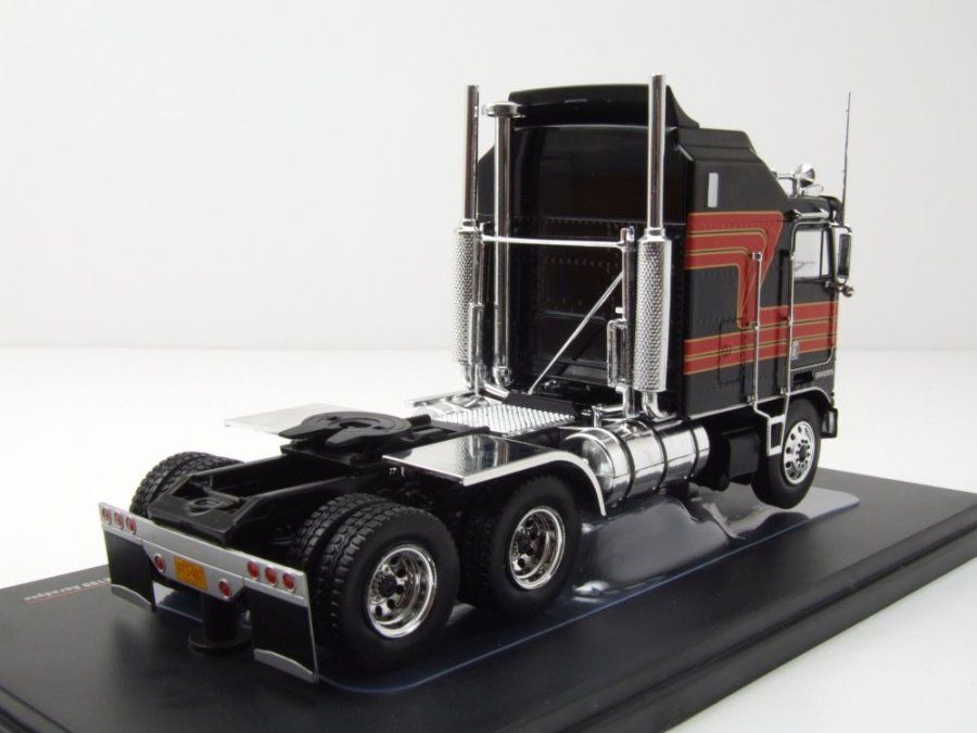 Modellautos: Kenworth K 100 Aerodyne LKW Zugmaschine 1976 schwarz / rot – Neu und originalverpackt aus Gerlafingen von espero88 1