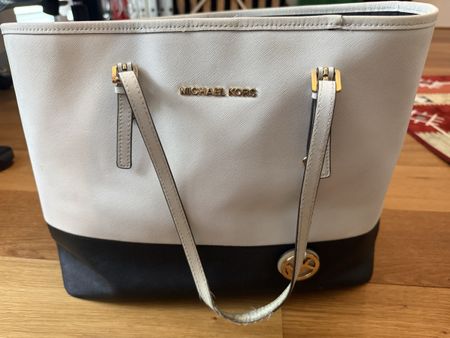 Michael Kors Tasche zweifarbig gebraucht guter Zustand