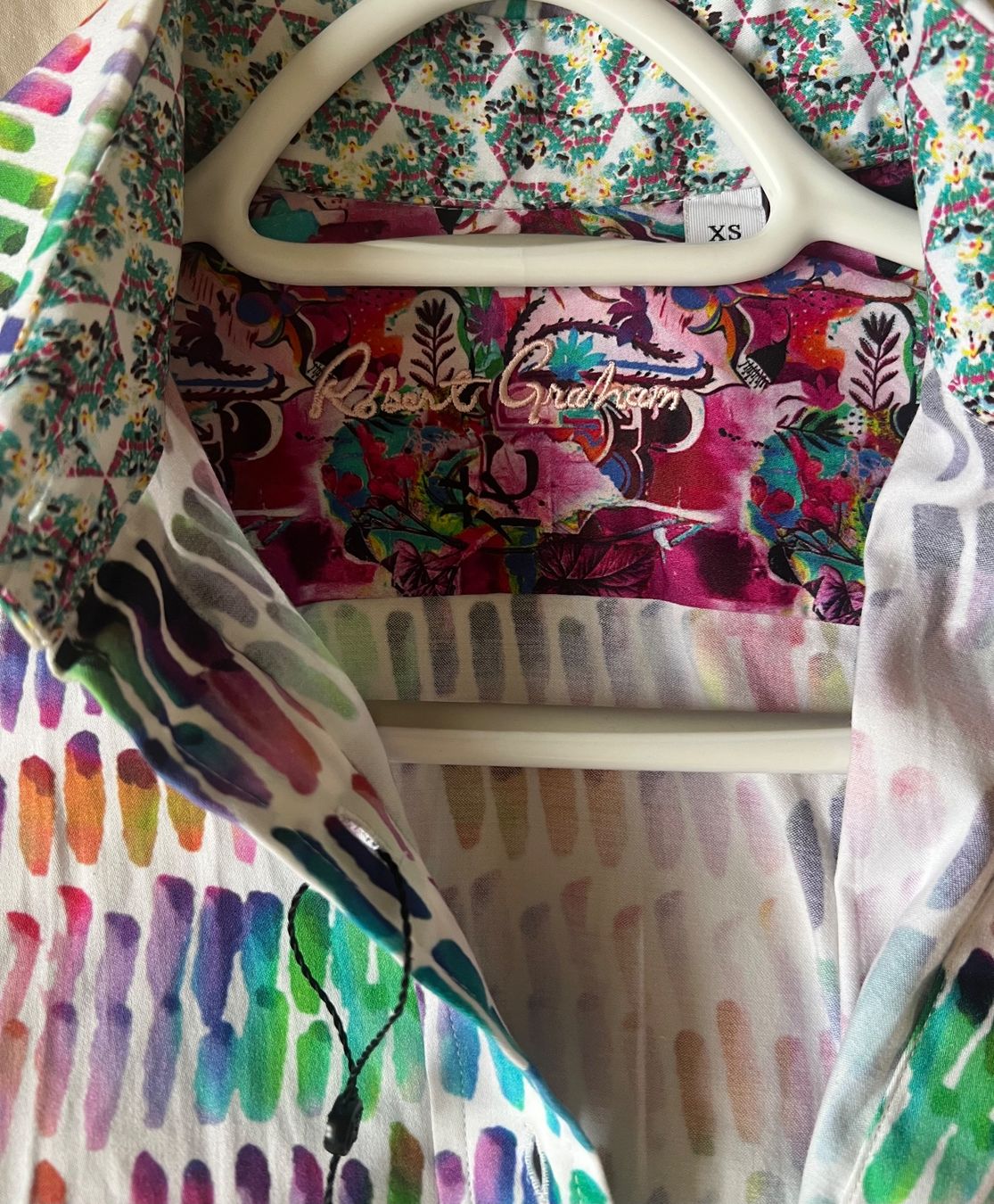 Camicette: ROBERT GRAHAM Cotton Shirt – Nuovo e nell'imballaggio originale da Vésenaz venduto da ane_l7pg 2