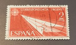 Spanien alte briefmarke