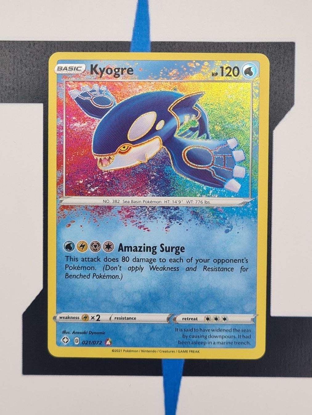 Pokémon Sammelbilder & Trading cards: Kyogre SHF21 EN NM – Neu (gemäss Beschreibung) aus Basel von Zadoys