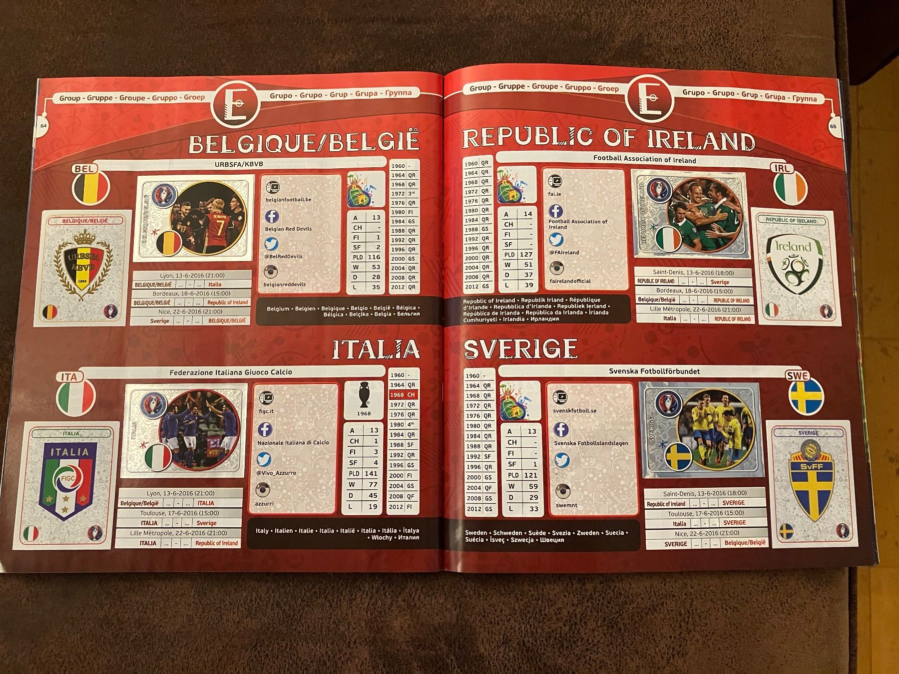 Panini Album: Album 2016 Schweiz Komplett – Usato da Duebendorf venduto da RoteRose 3