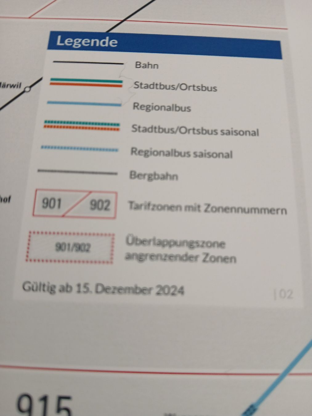 SBB/CFF/FFS Insegne: Frauenfeld Ost Netzplan aus dem 2025 – Usato da Brügg BE venduto da Just_standing_here 1