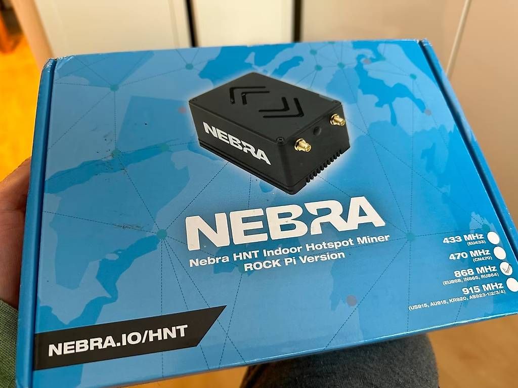 Coin Miner: NEBRA Helium hotspot Miner Indoor Rock Pi Version – Nuovo e nell'imballaggio originale da Zürich venduto da cocoapriest