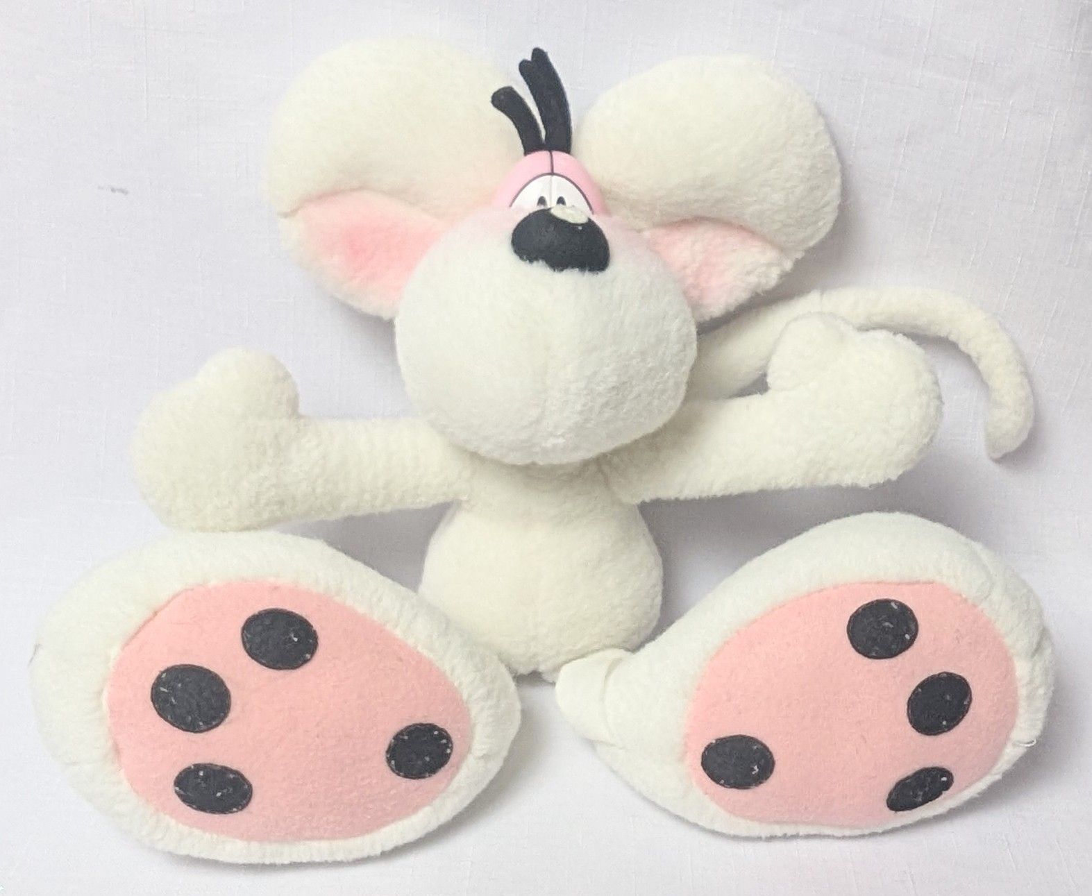 Giocattoli: Vintage Diddl Maus - Plüsch Figur - Kuscheltier – Usato da Wängi venduto da ABIZONE-86