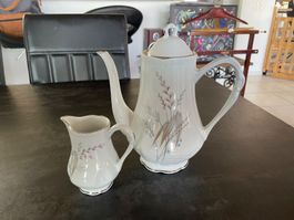 Théière + Pot à Crème Porcelaine Limoges