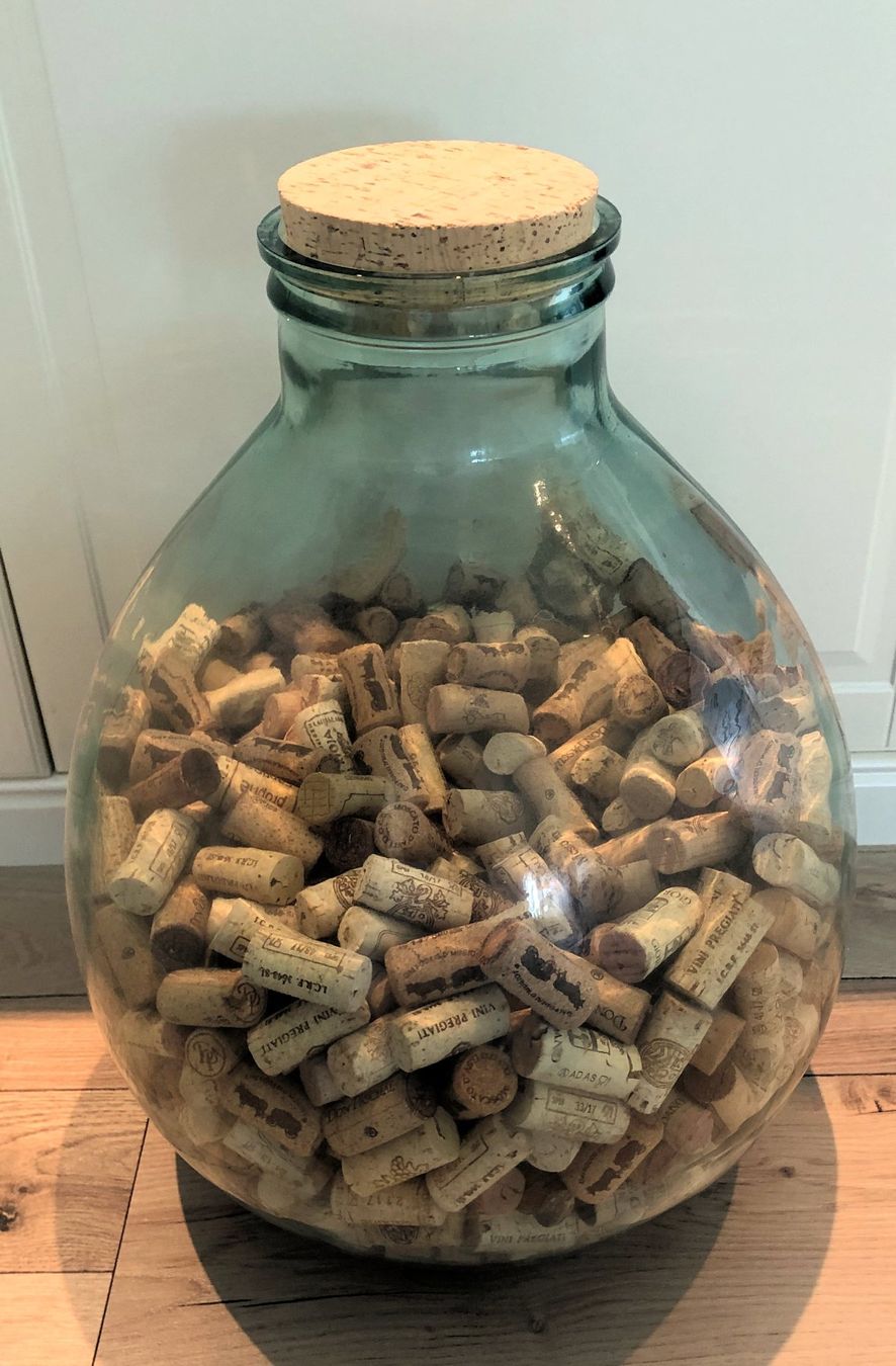 Verres: Glasblombe mit oder ohne Korkensammlung – D'occasion à Rüti ZH par Jasna89 1