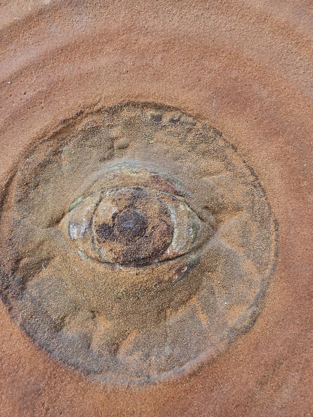 Gemälde: Bild "Auge" signiert B. Kiefer 80  – Gebraucht aus Mettlen von elios0888 9