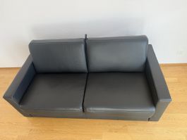 Hochwertiges Leder Schlafsofa mit Klappfunktion guter Zust.