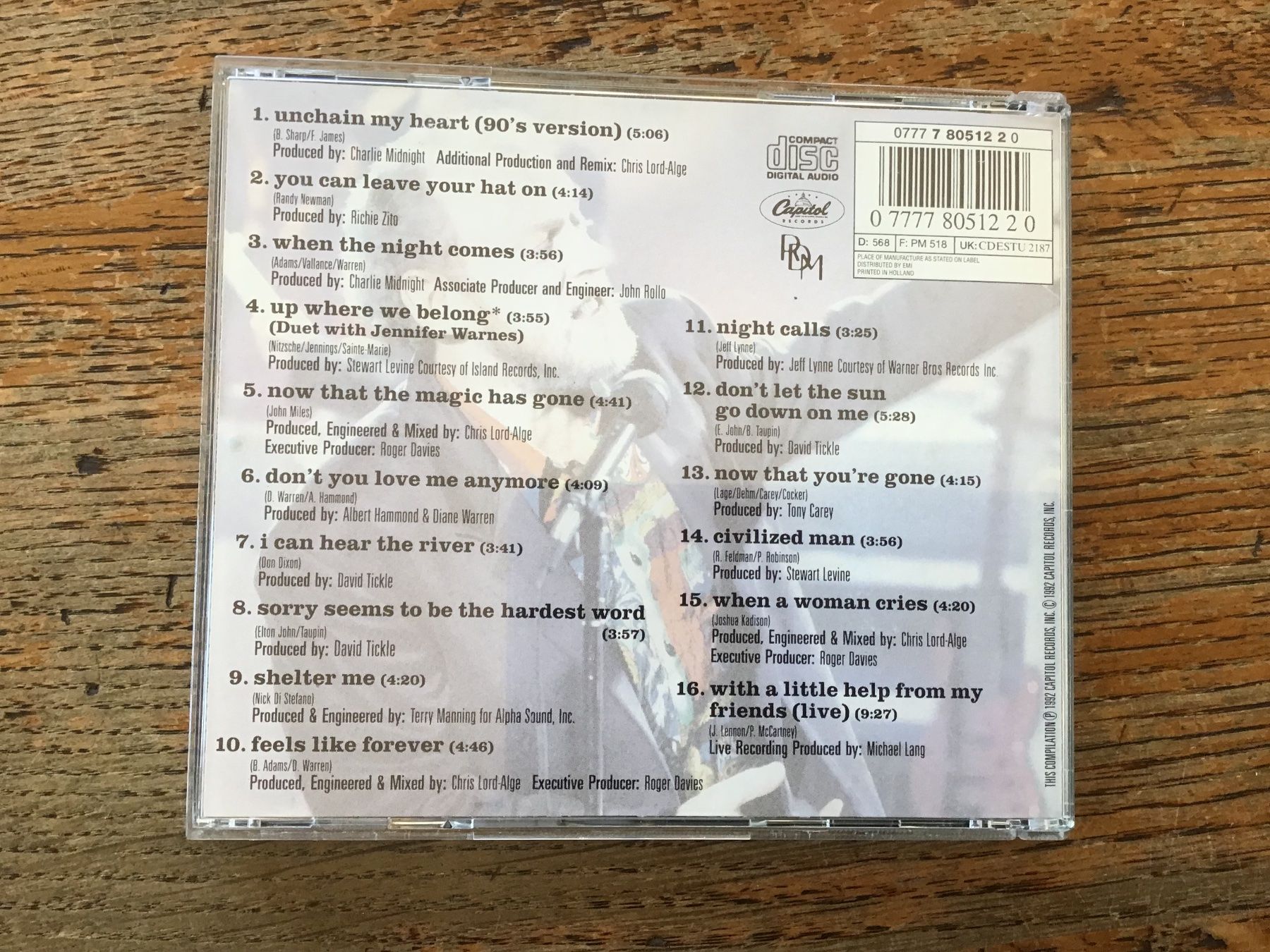 CD: CD Joe Cocker – Usato da Fully venduto da Ruby97 2
