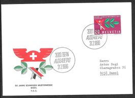 FDC 440 50 Jahre Muba ET 21.02.1966