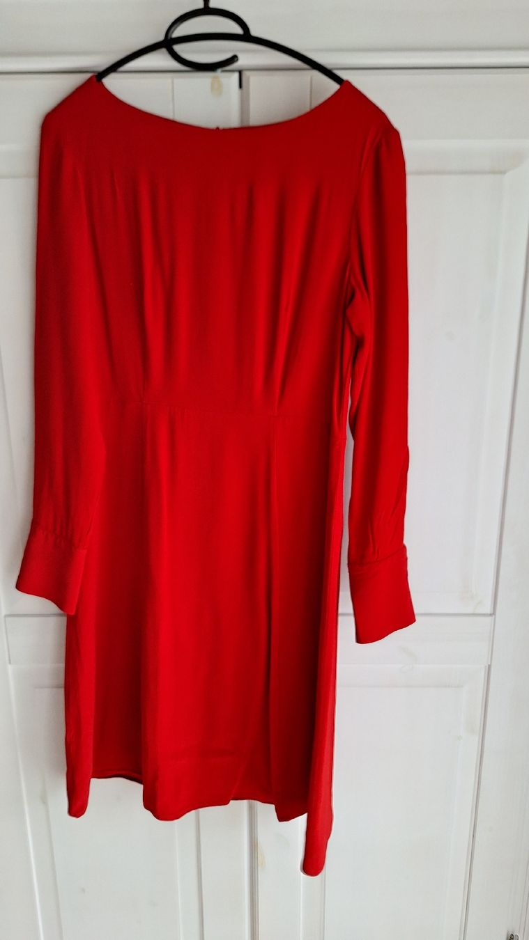 Vestiti: Hallhuber Kleid, Gr. 36, rot – Usato da werdenberg venduto da Nsmilles 2