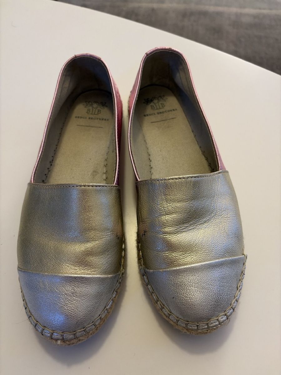 Benci Brothers Scarpe da donna: Espadrilles Benci Brothers Pink Silber Grösse 38 – Usato da Aarau venduto da tschitta03 3