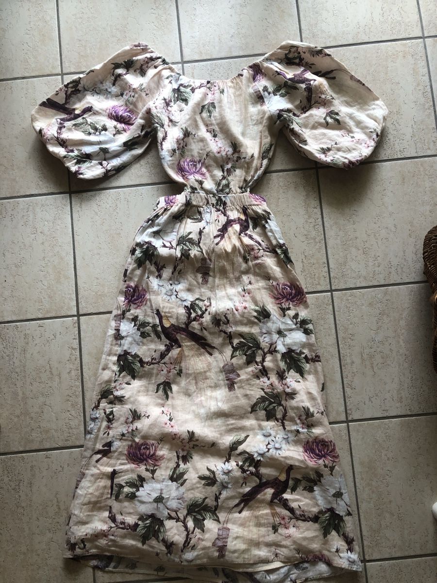 H&M Robes: Leinenkleid - H&M  – D'occasion à Chêne-Bourg par sienna8245