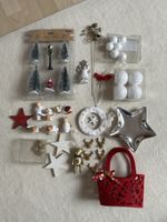 Grosses Weihnachtsdeko-Set mit Bäumen, Sternen & Engeln