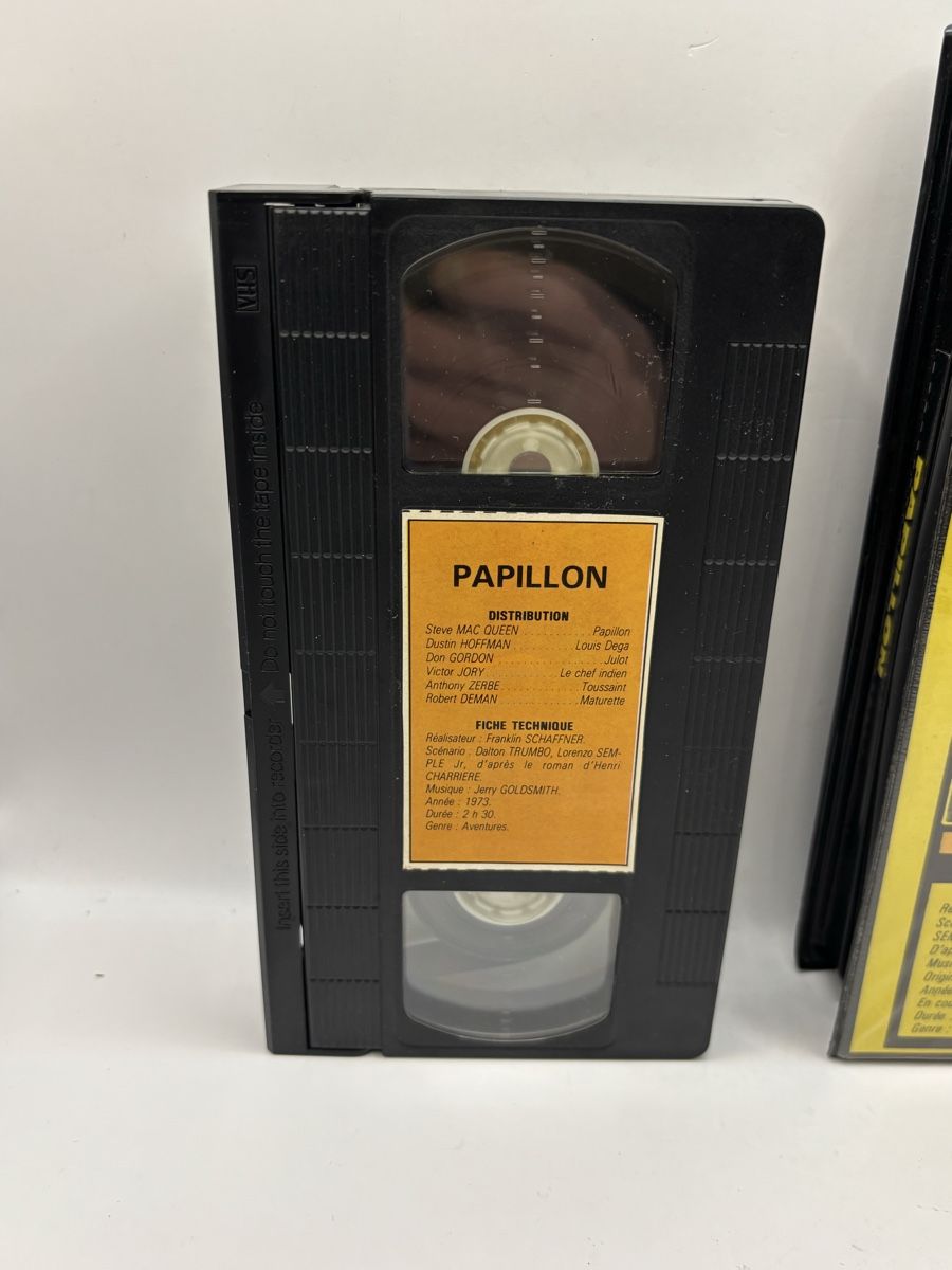 Toutes les VHS: VHS Papillon McQueen Hoffman – D'occasion à Genève par sho_67qj 7