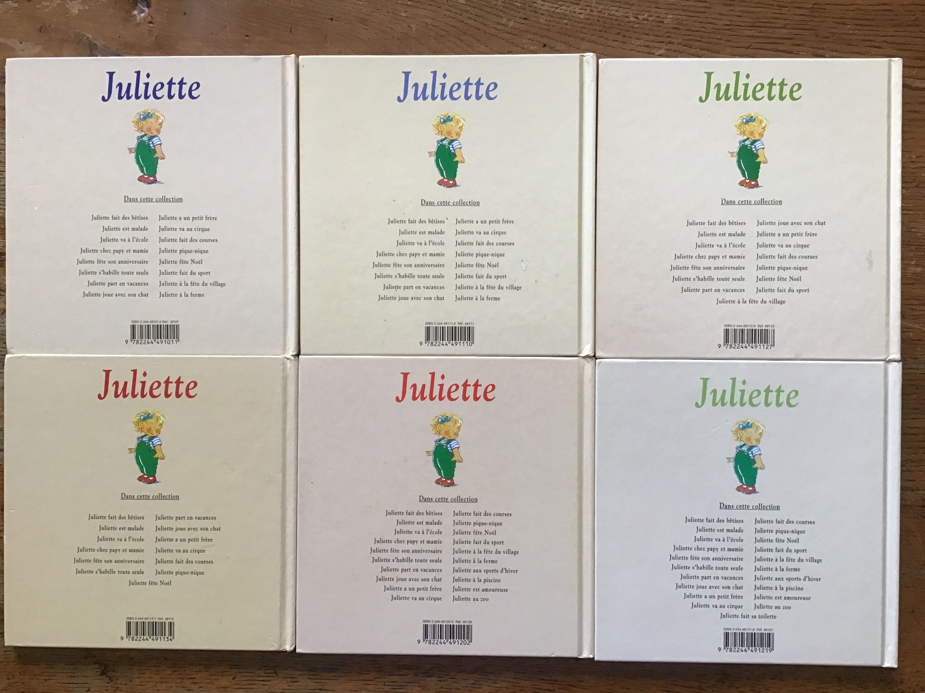 Bücher: Lot 6 volumes Juliette – Gebraucht aus Fully von Ruby97 1