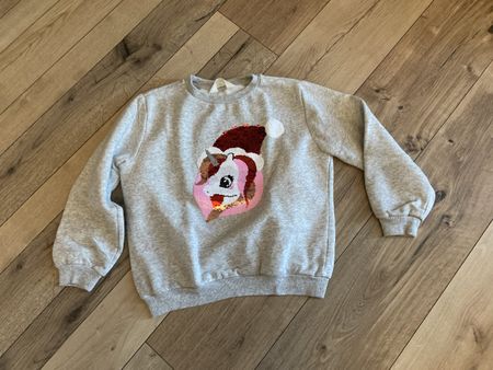 Sweat fille 🦄 🎅🏻 H&M - 134-140/9-10 ans 