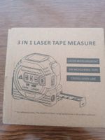 Laser-Maasband 3 in 1: Digital, 5M Band, 40M Laser Top!