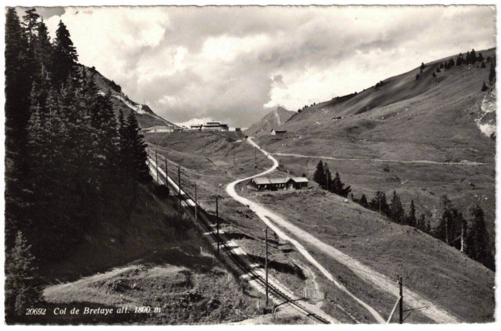 Ansichtskarten: Villars - Col de Bretaye – Gebraucht aus Binningen von Mountainrider