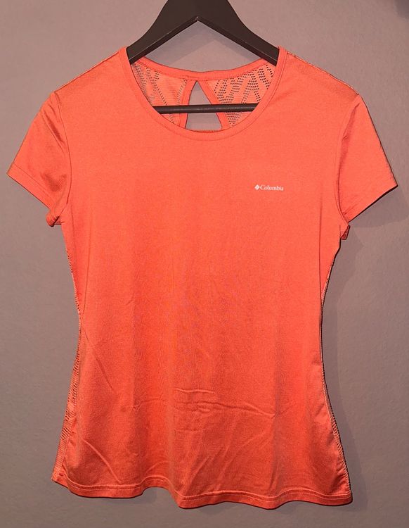 Columbia T-Shirt Uomo Rompere Giù In Cotone - Morbida E Resistente, Stampa Frontale Durevole